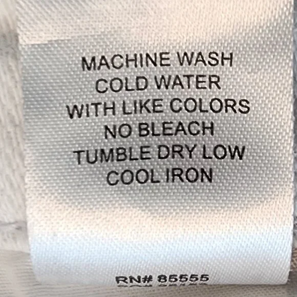 Pistola White Cotton Denim Jean Frayed Hem Shorts 29 - Picture 5 of 5